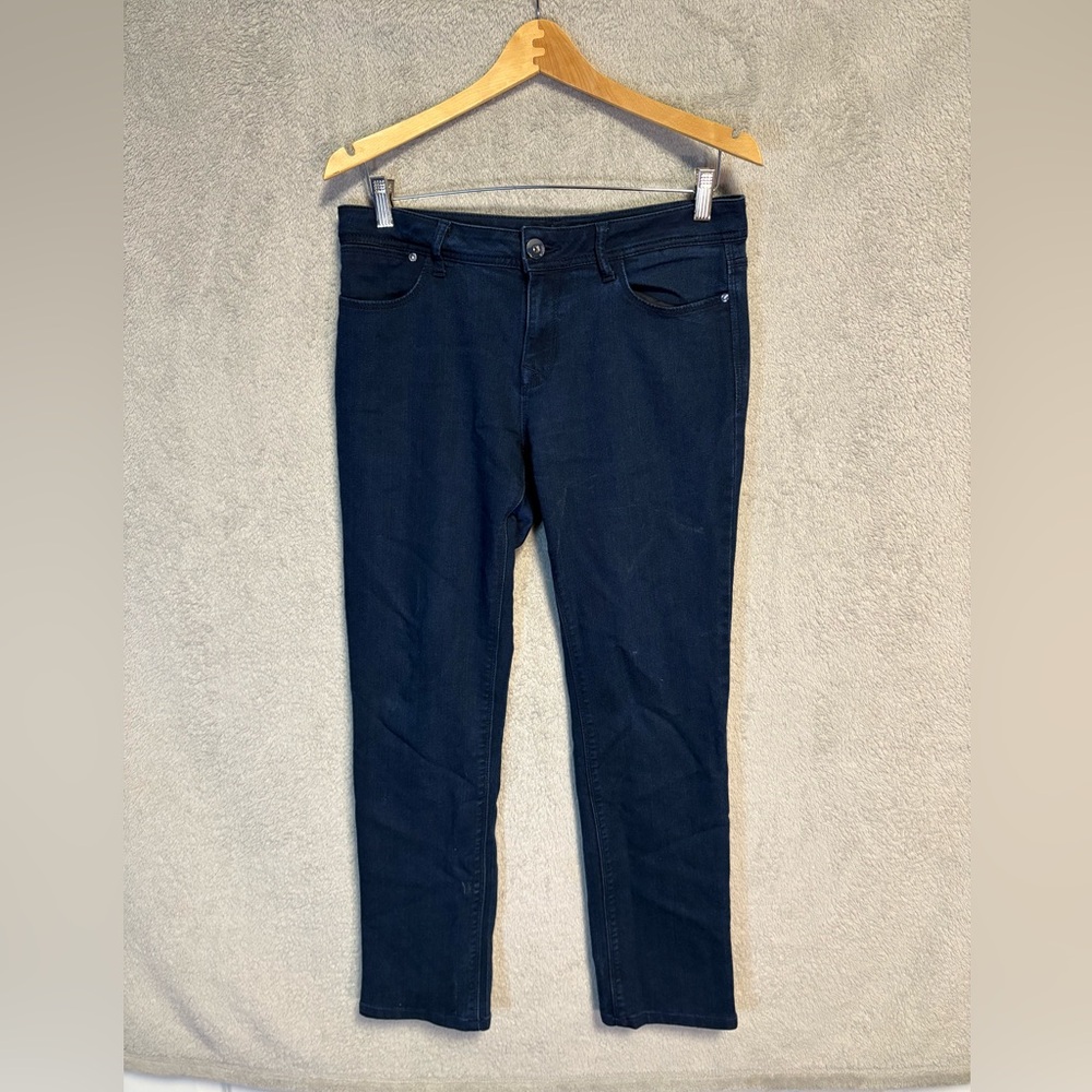 DL1961 (size 30) dark denim, “curvy straight” jeans